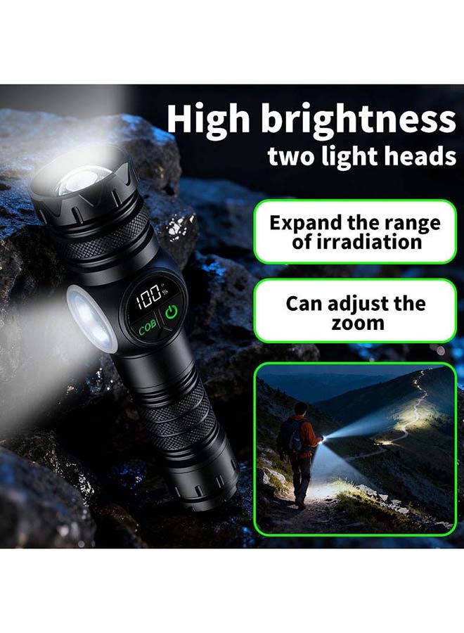 Noon East High-Power Flashlight – Bright, Durable & Portable for Everyday Use - Black - Image 5